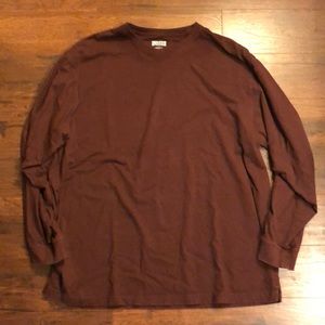 Duluth Trading Burgundy Long Sleeve Shirt